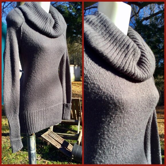 Cowl Neck Sweater, sz S - Picture 1 of 7